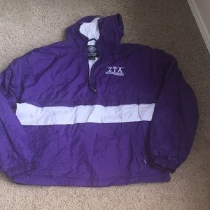 TCU ZTA Charles River Half Zip